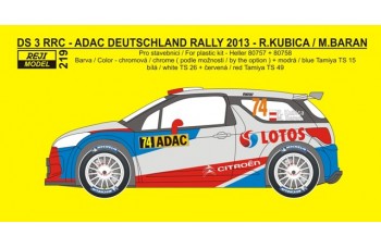 Transkit – Citroen DS3 RRC Deutschland Rally 2013 - Kubica